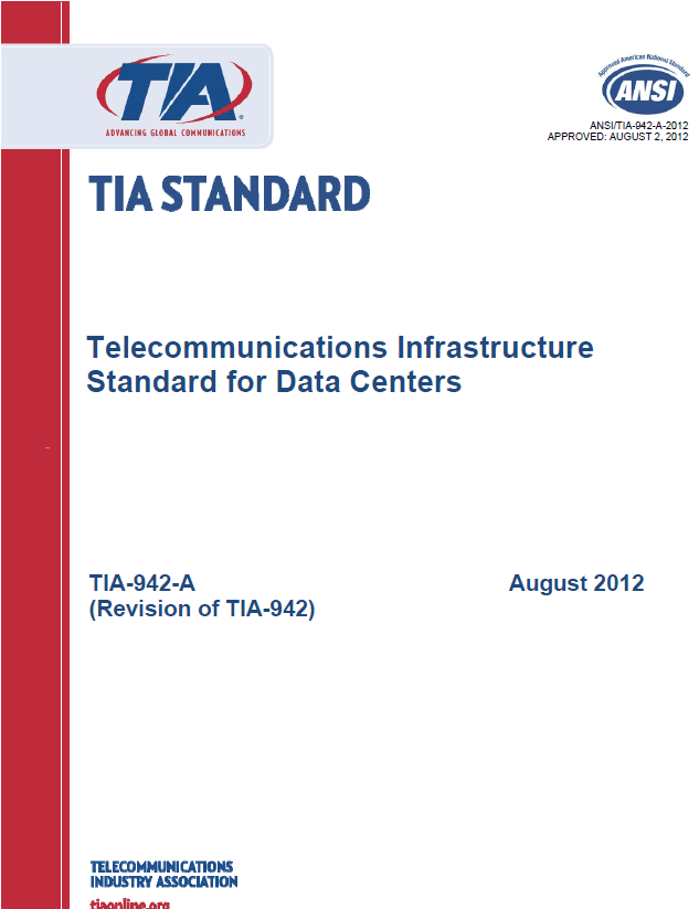 ANSI/TIA 942 A