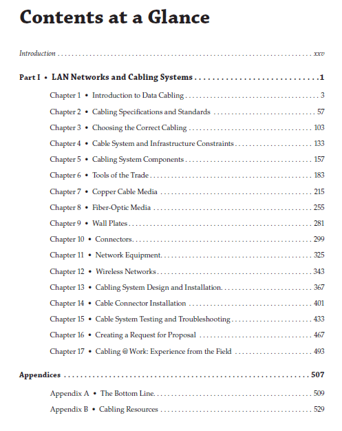 CABLING PART 1  LAN